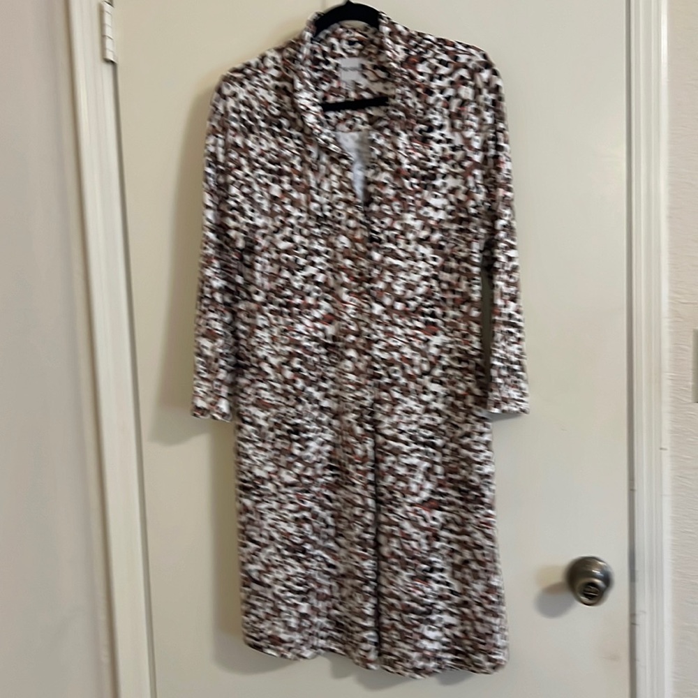 Nic and Zoe knee length knit dress